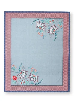 Keittiötekstiilit^Pip Studio pöytäliina Flower Festival 150x250 cm Blue