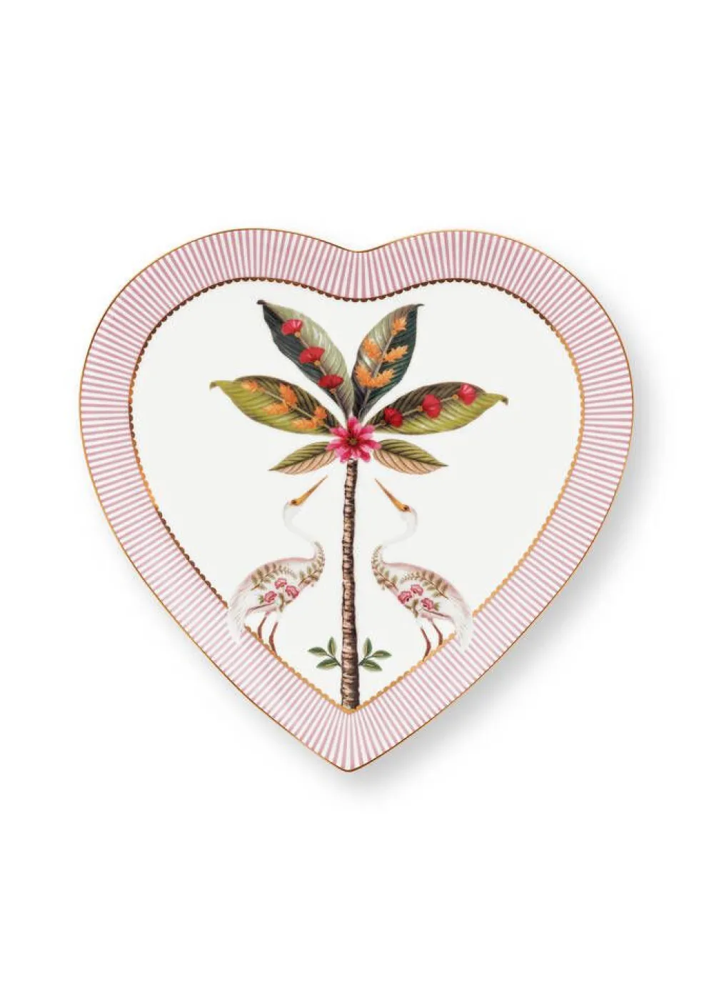 Astiat^Pip Studio sydänlautanen La Majorelle 21,5 cm 2 kpl Pink