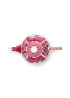 Juoma- Ja Baaritarvikkeet|Tarjoilu^Pip Studio teepannu Flower Festival 1,6 l Dark Pink