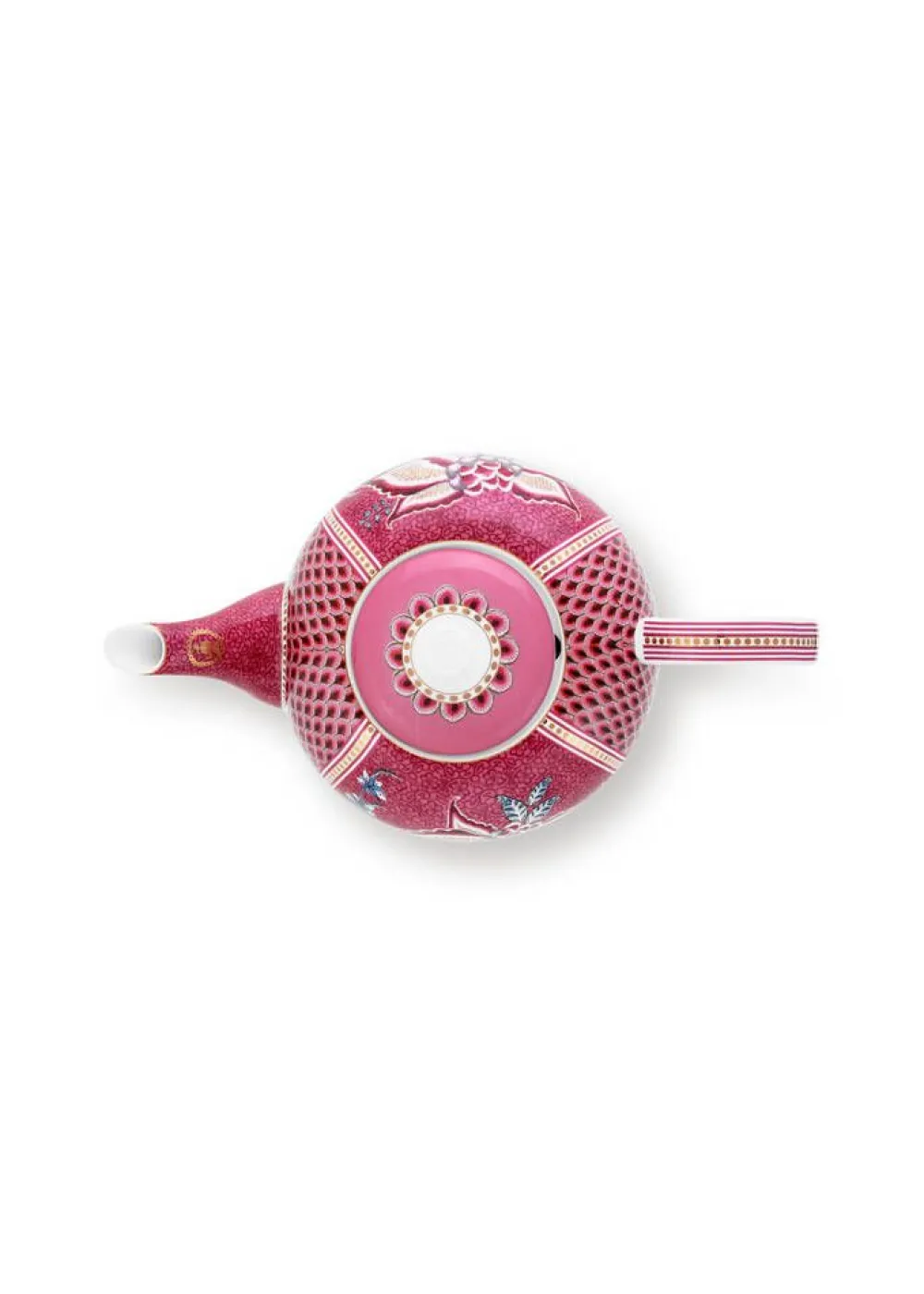 Juoma- Ja Baaritarvikkeet|Tarjoilu^Pip Studio teepannu Flower Festival 1,6 l Dark Pink
