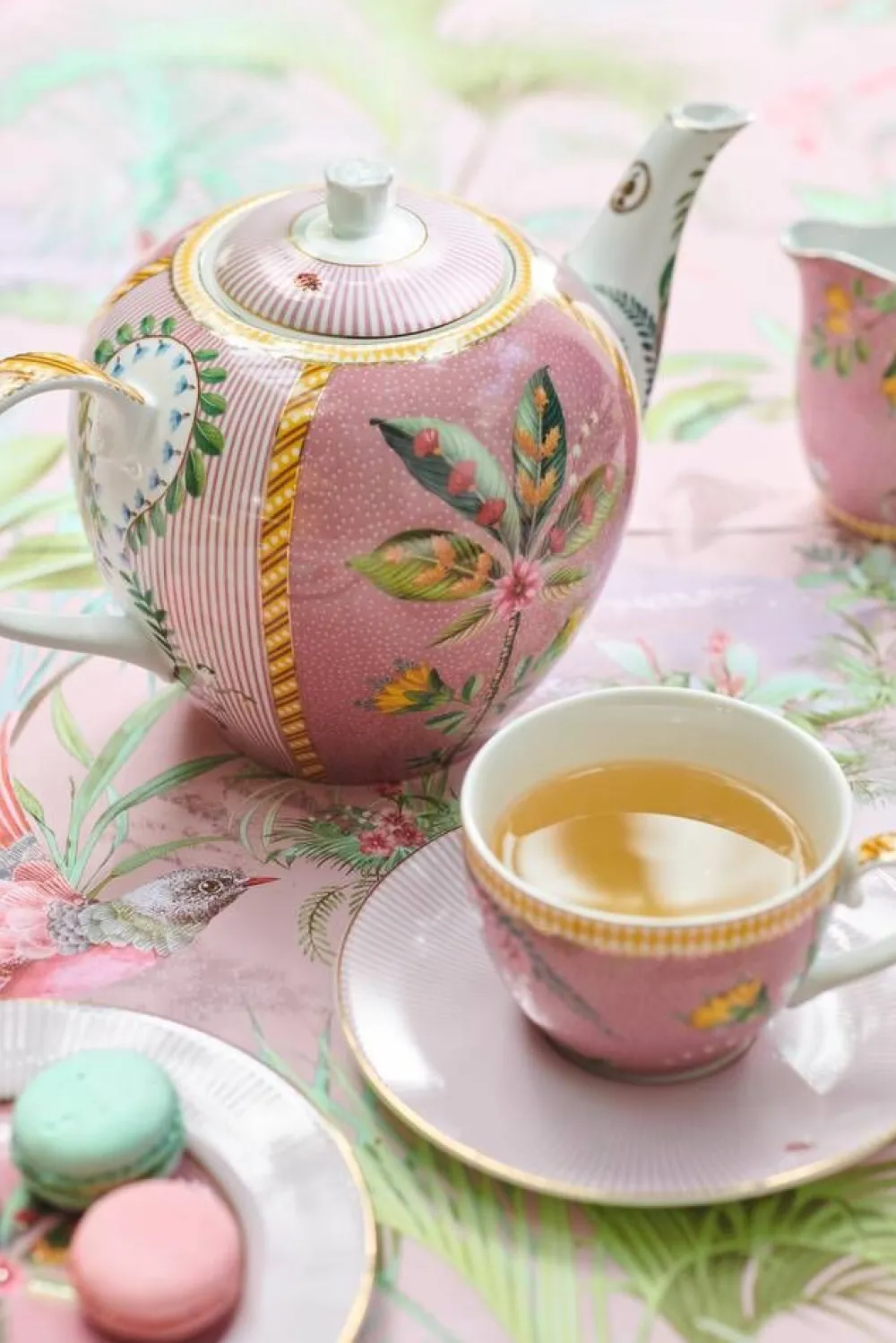 Juoma- Ja Baaritarvikkeet|Tarjoilu^Pip Studio teepannu La Majorelle 1,6 l Pink