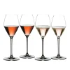 Astiat^Riedel Róse viinilasit 4 kpl
