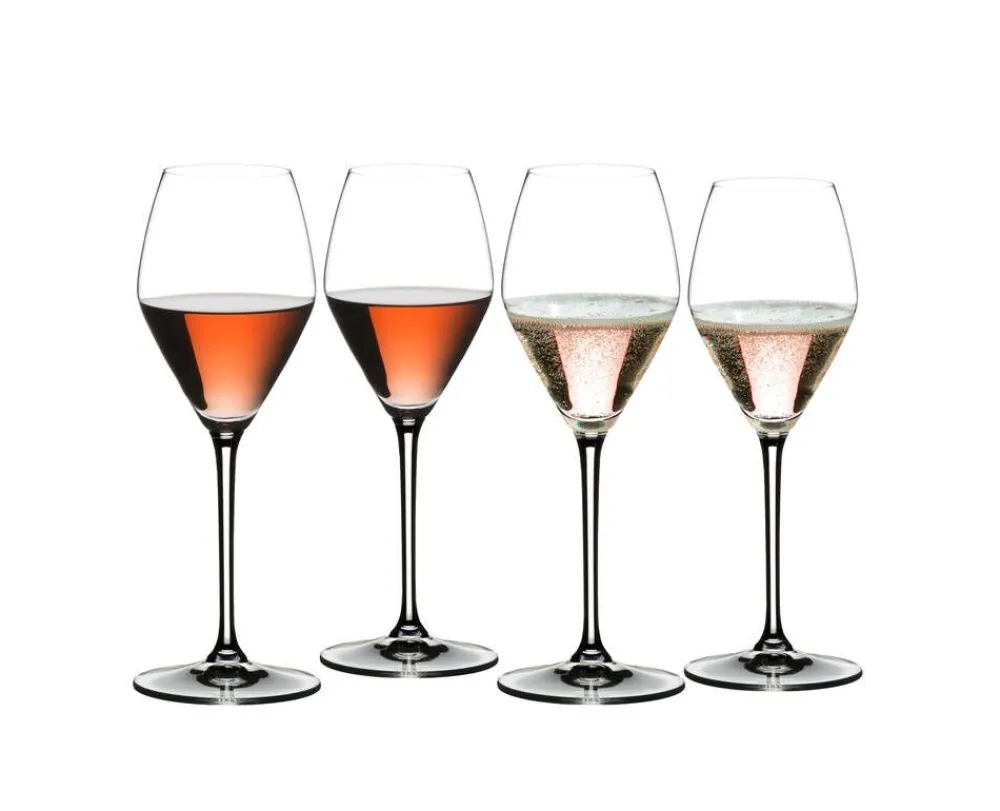 Astiat^Riedel Róse viinilasit 4 kpl