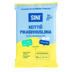 Puhdistus Ja Siivous^Sini pikasiivousliina keittiö 28x18 cm 30 kpl sitruuna