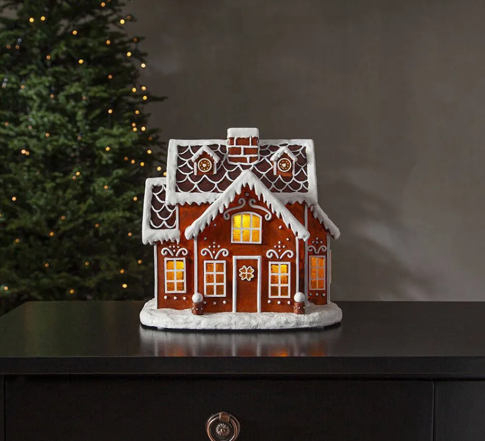 Koriste- Ja Kausivalot^Star Trading koristekylä Gingerville 24,5 cm