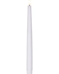 Koriste- Ja Kausivalot^Star Trading LED-antiikkikynttilä Flamme Slim 28 cm valkoine