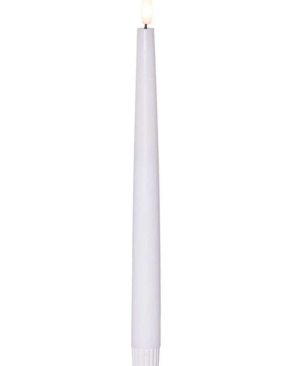 Koriste- Ja Kausivalot^Star Trading LED-antiikkikynttilä Flamme Slim 28 cm valkoine