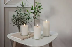 Koriste- Ja Kausivalot^Star Trading LED-kynttilä Flamme Flow 17,5 cm valkoinen