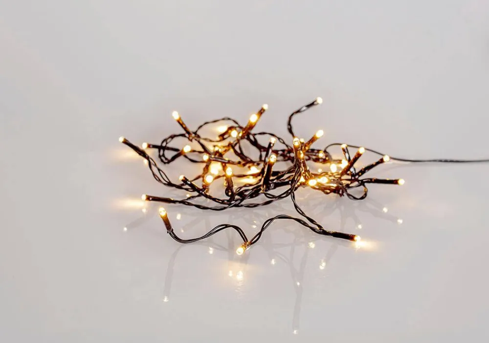 Koriste- Ja Kausivalot^Star Trading LED-valosarja Shiny Warm White 40-os. 2,8 m
