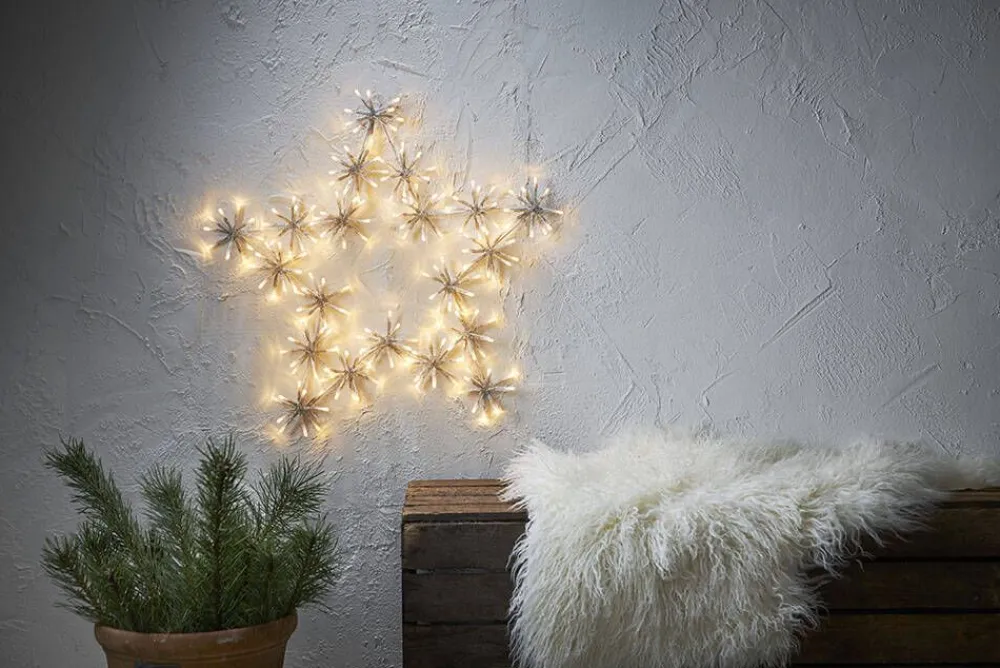 Koriste- Ja Kausivalot^Star Trading siluetti Flower Star 60 cm