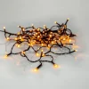 Koriste- Ja Kausivalot^Star Trading valosarja Golden Warm White 80 LED musta 5,6m
