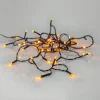Koriste- Ja Kausivalot^Star Trading valosarja Golden Warm White 40 LED musta 2,8m