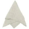 Keittiötekstiilit^Svanefors servetti Julie 45x45 cm pellava/valkoinen