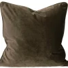 Sisustustekstiilit^Svanefors tyynynpäällinen Elise 45x45 cm ruskea