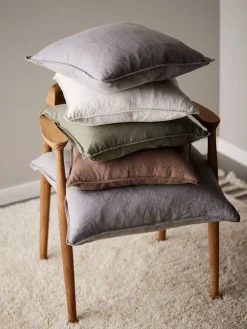 Sisustustekstiilit^Svanefors tyynynpäällinen Julie 45x45 cm harmaa