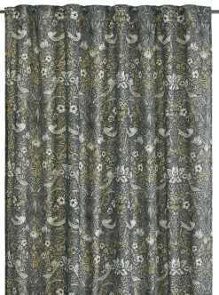 Verhot Ja Verhotarvikkeet^Svanefors verhot Vilja 130x250 cm harmaa 2 kpl