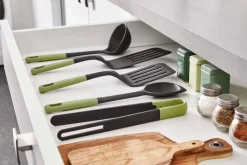 Keittiötarvikkeet^Tefal tarjoilukauha kaavinreunalla Essential 2in1