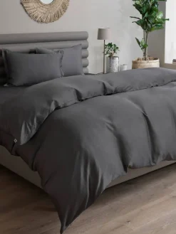 Vuodetekstiilit^TEMPUR pussilakana Silky Bamboo 240x220 cm anthracite