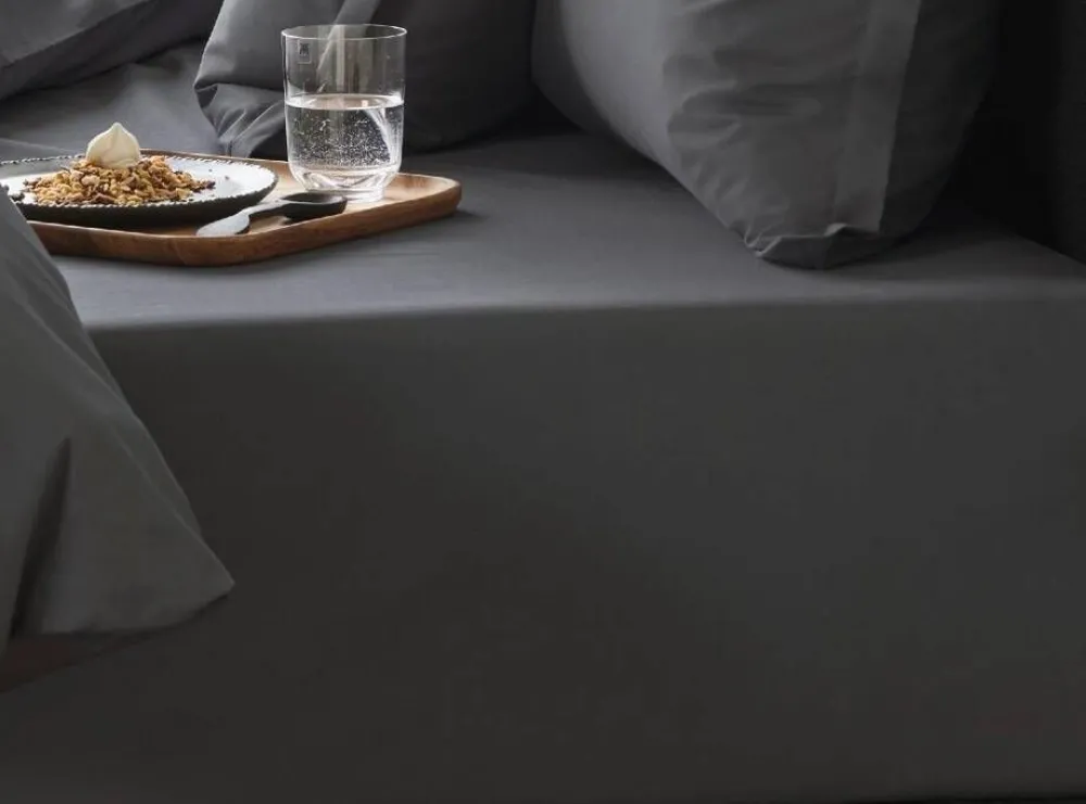Vuodetekstiilit^TEMPUR 80x200x30 cm muotoonommeltu lakana Egyptian Cotton