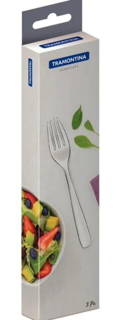 Aterimet^Tramontina Essentials ruokailuhaarukat 20 cm 3 kpl