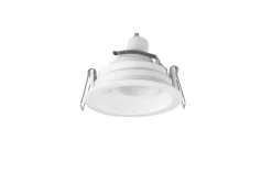 Sisustusvalaisimet^Trio Lighting alasvalo Kenai GU10 9 cm mattavalkoinen pyöreä