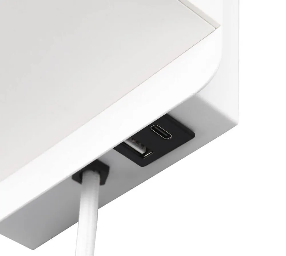 Sisustusvalaisimet^Trio Lighting Comfort seinävalaisin E14 mattavalkoinen latau