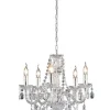 Sisustusvalaisimet^Trio Lighting kattokruunu Luster 5-os E14 kirkas