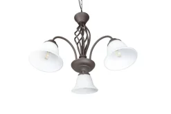 Sisustusvalaisimet^Trio Lighting kattokruunu Rustica 3-os E27 rustiikki