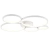 Sisustusvalaisimet^Trio Lighting kattovalaisin Rondo LED 5-os mattavalkoinen