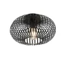 Sisustusvalaisimet^Trio Lighting kattovalaisin Johann 30 cm E27 mattamusta