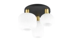 Sisustusvalaisimet^Trio Lighting kattovalaisin Diva 3-os E27 mattamessinki/valk