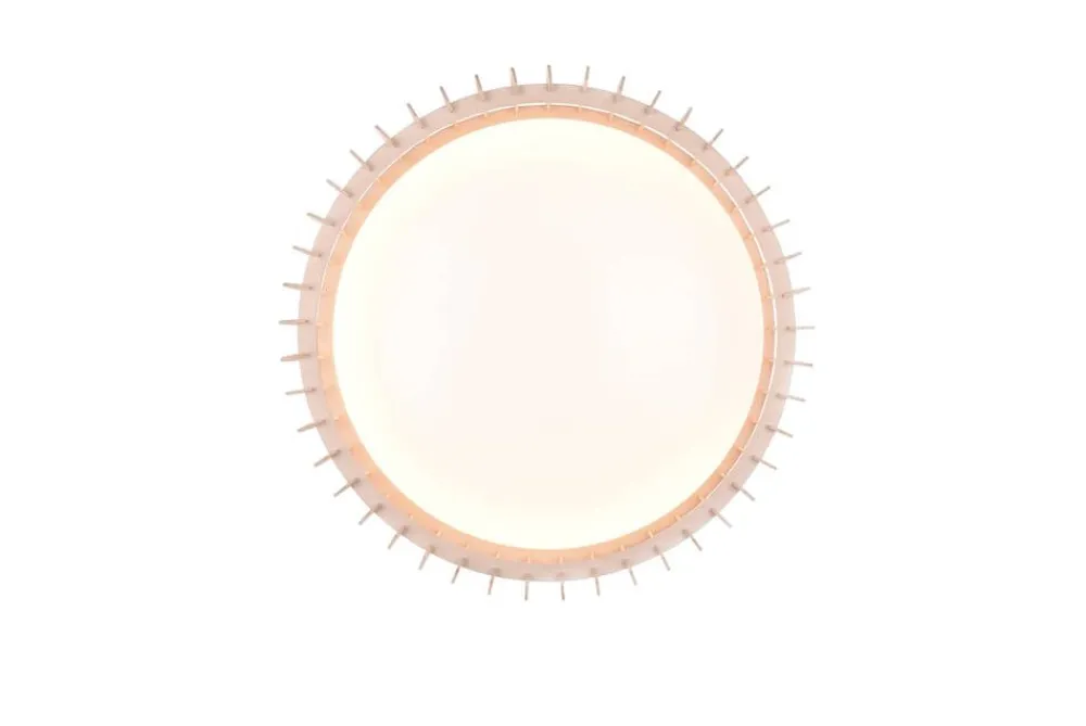 Sisustusvalaisimet^Trio Lighting kattovalaisin Monte LED 60 cm puu