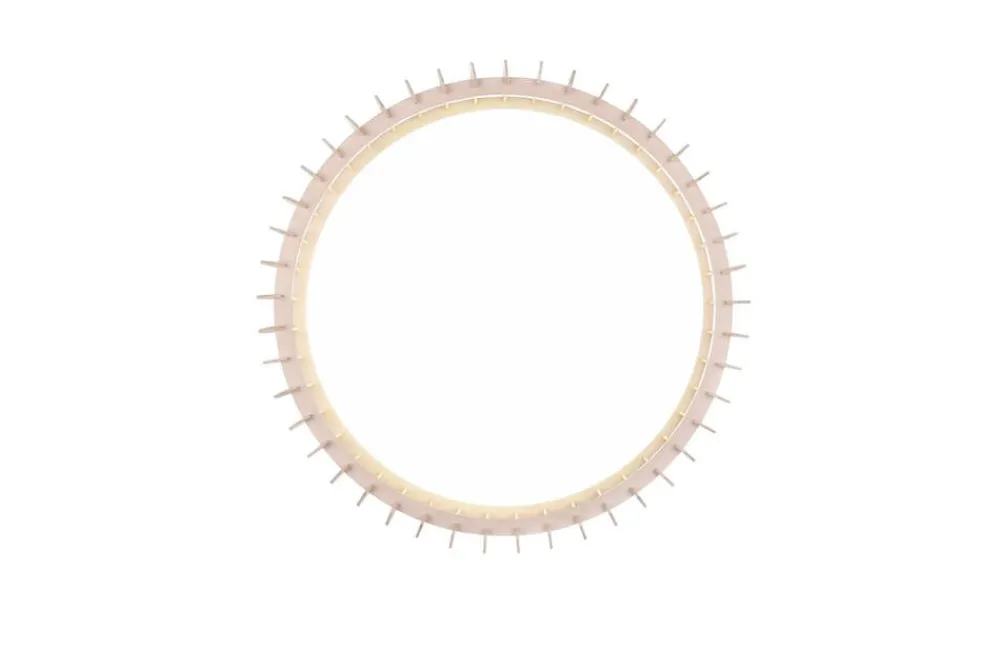 Sisustusvalaisimet^Trio Lighting kattovalaisin Monte LED 60 cm puu