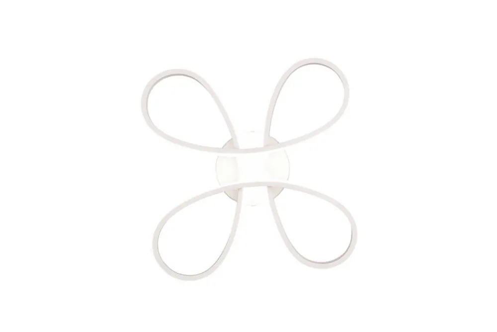 Sisustusvalaisimet^Trio Lighting kattovalaisin Fly LED 40 cm mattavalkoinen 400