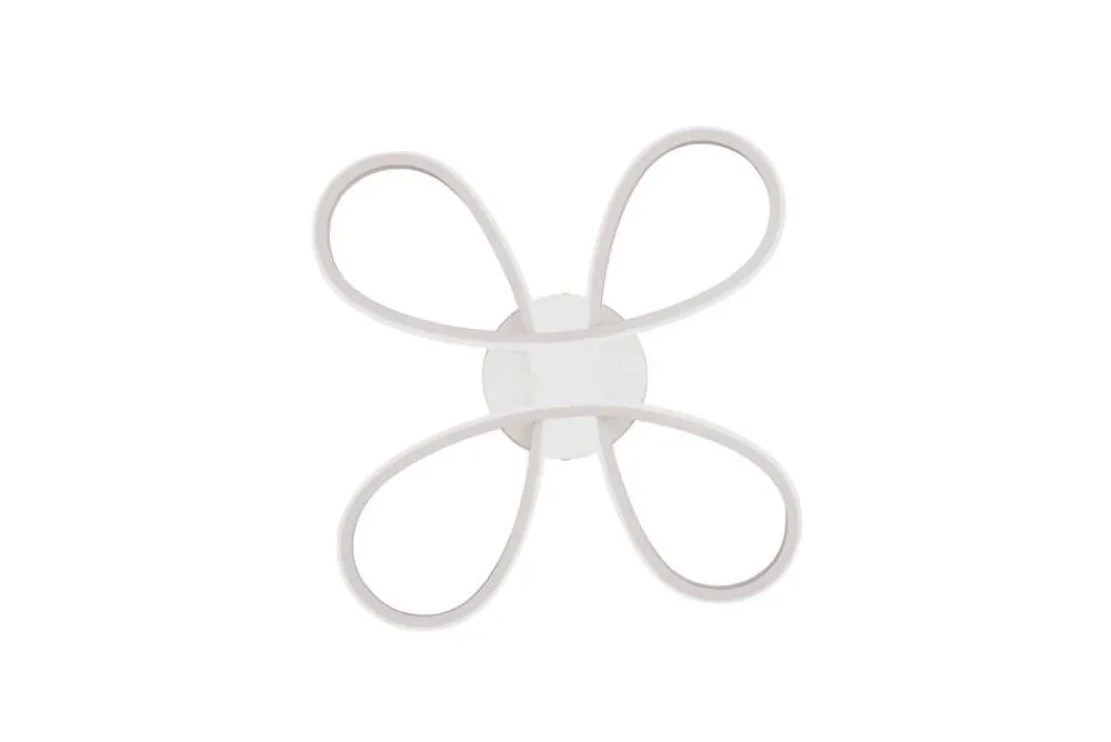 Sisustusvalaisimet^Trio Lighting kattovalaisin Fly LED 40 cm mattavalkoinen 400
