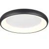 Sisustusvalaisimet^Trio Lighting kattovalaisin Cardona LED 62 cm mattamusta