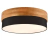Sisustusvalaisimet^Trio Lighting kattovalaisin Seasons 50 cm E27 musta/puu