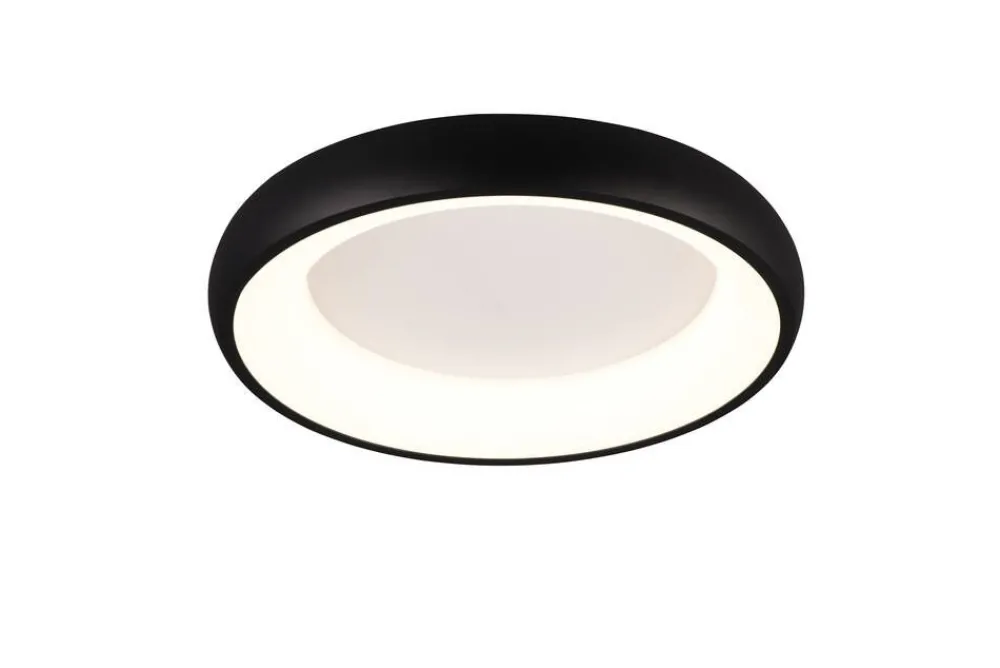 Sisustusvalaisimet^Trio Lighting kattovalaisin Cardona LED 47 cm mattamusta