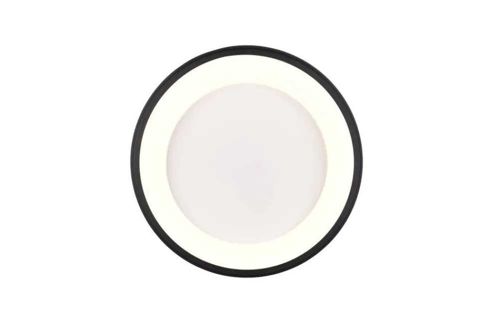 Sisustusvalaisimet^Trio Lighting kattovalaisin Cardona LED 47 cm mattamusta