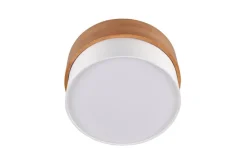 Sisustusvalaisimet^Trio Lighting kattovalaisin Seasons 30 cm E14 valkoinen/puu