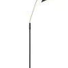 Sisustusvalaisimet^Trio Lighting lattiavalaisin Traveller E27 mattamusta/mattam