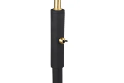 Sisustusvalaisimet^Trio Lighting lattiavalaisin Traveller E27 mattamusta/mattam