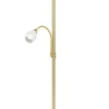 Sisustusvalaisimet^Trio Lighting lattiavalaisin Gerry E27+E14 mattamessinki