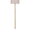 Sisustusvalaisimet^Trio Lighting lattiavalaisin Korba E27 valkoinen