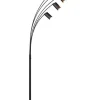 Sisustusvalaisimet^Trio Lighting lattiavalaisin Marley 5-os GU10 mattamusta