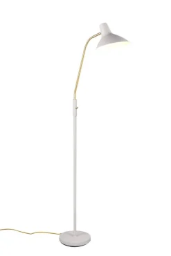 Sisustusvalaisimet^Trio Lighting lattiavalaisin Traveller E27 lämmin harmaa/mat
