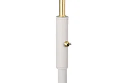 Sisustusvalaisimet^Trio Lighting lattiavalaisin Traveller E27 lämmin harmaa/mat