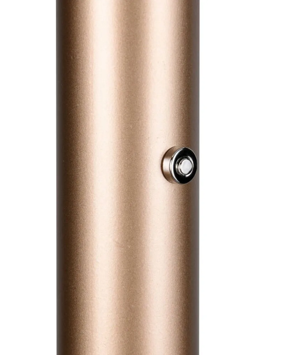 Sisustusvalaisimet^Trio Lighting lattiavalaisin Celeste LED mattamusta/valkoine