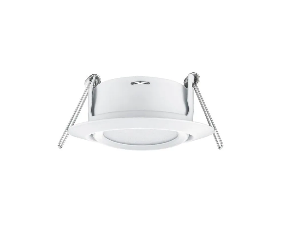Sisustusvalaisimet^Trio Lighting LED alasvalo Rila mattavalkoinen pyöreä