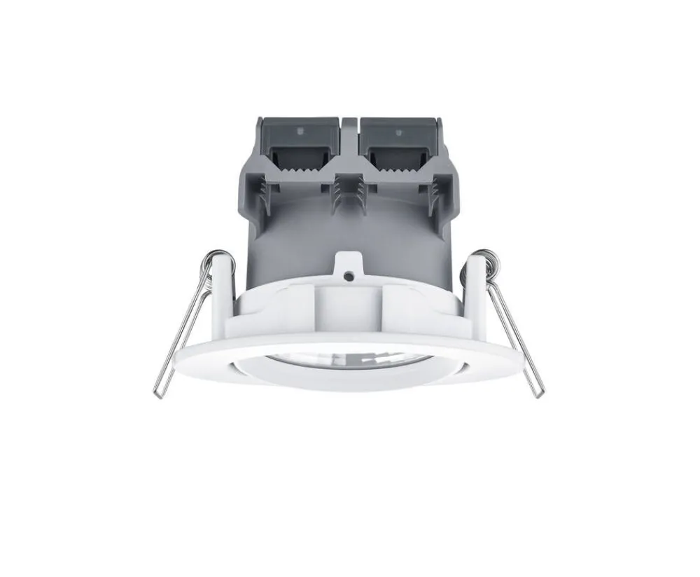 Sisustusvalaisimet^Trio Lighting LED alasvalo Pamir mattavalkoinen pyöreä